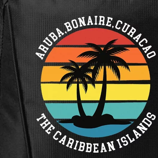 Aruba Bonaire Curacao The Caribbean Islands Vacation City Backpack