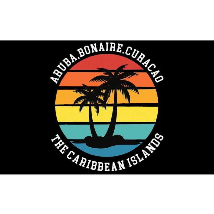 Aruba Bonaire Curacao The Caribbean Islands Vacation Bumper Sticker