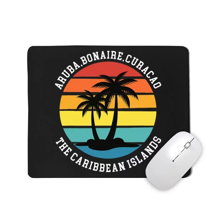 Aruba Bonaire Curacao The Caribbean Islands Vacation Mousepad