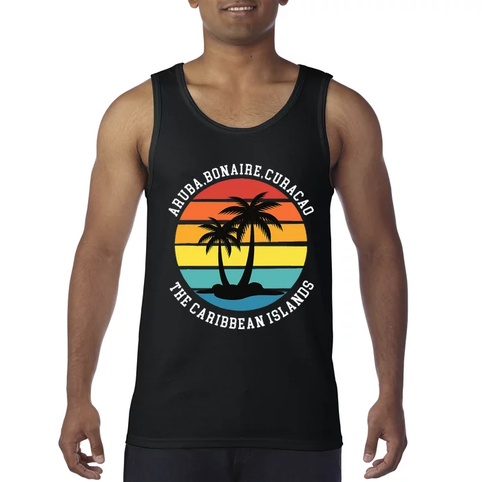 Aruba Bonaire Curacao The Caribbean Islands Vacation Tank Top