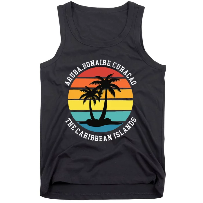 Aruba Bonaire Curacao The Caribbean Islands Vacation Tank Top