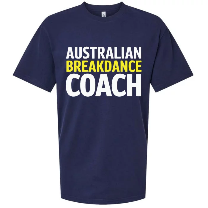 Australian Breakdancing Costume Break Dancer Coach Matching Sueded Cloud Jersey T-Shirt