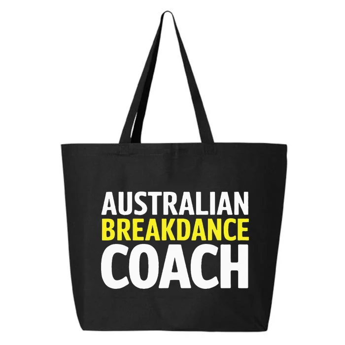 Australian Breakdancing Costume Break Dancer Coach Matching 25L Jumbo Tote