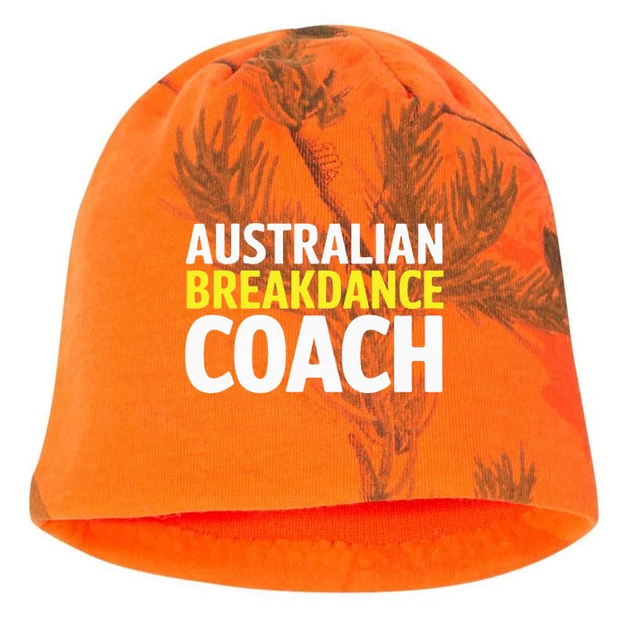 Australian Breakdancing Costume Break Dancer Coach Matching Kati - Camo Knit Beanie