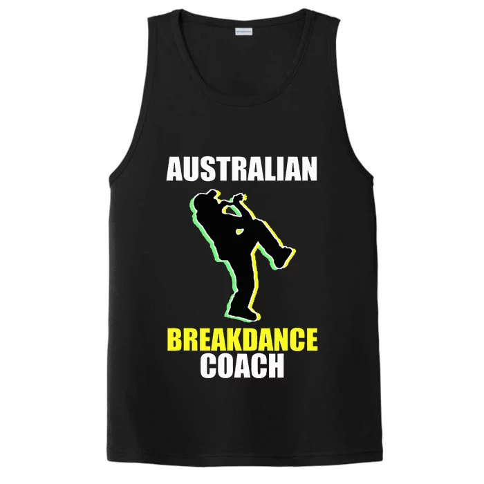 Australian Breakdance Coach Halloween Costume Performance Tank