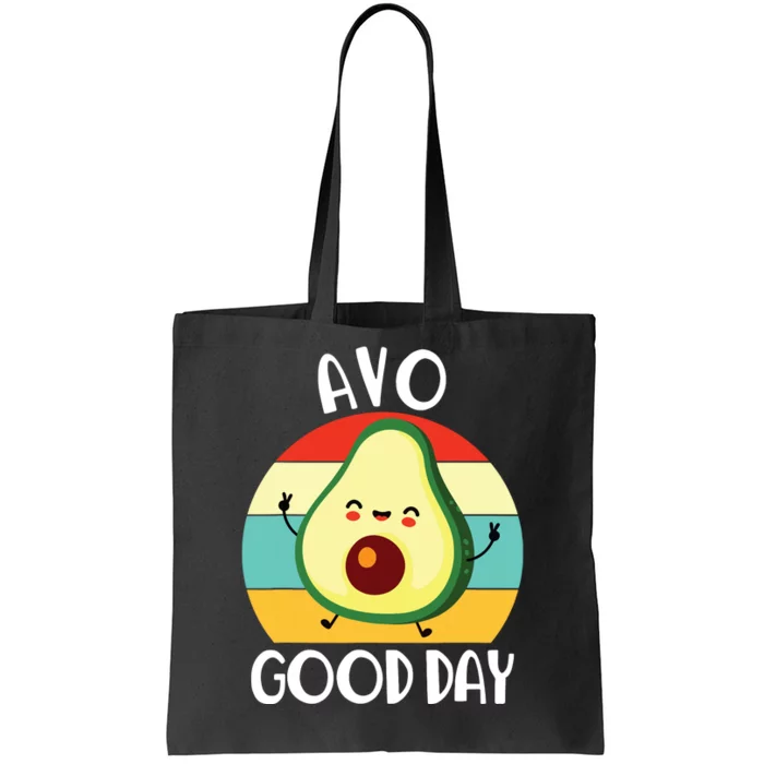 Avocadr Boy Cute Avo Good Day Funny Tote Bag