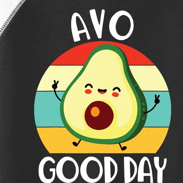 Avocadr Boy Cute Avo Good Day Funny Toddler Fine Jersey T-Shirt