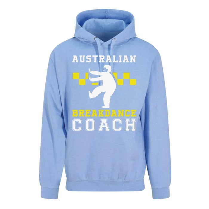 Australian Breakdancing Costume Coach Break Dancer Matching Unisex Surf Hoodie