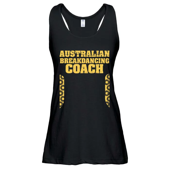 Australian Breakdancing Costume Coach Break Dancer Matching Ladies Essential Flowy Tank