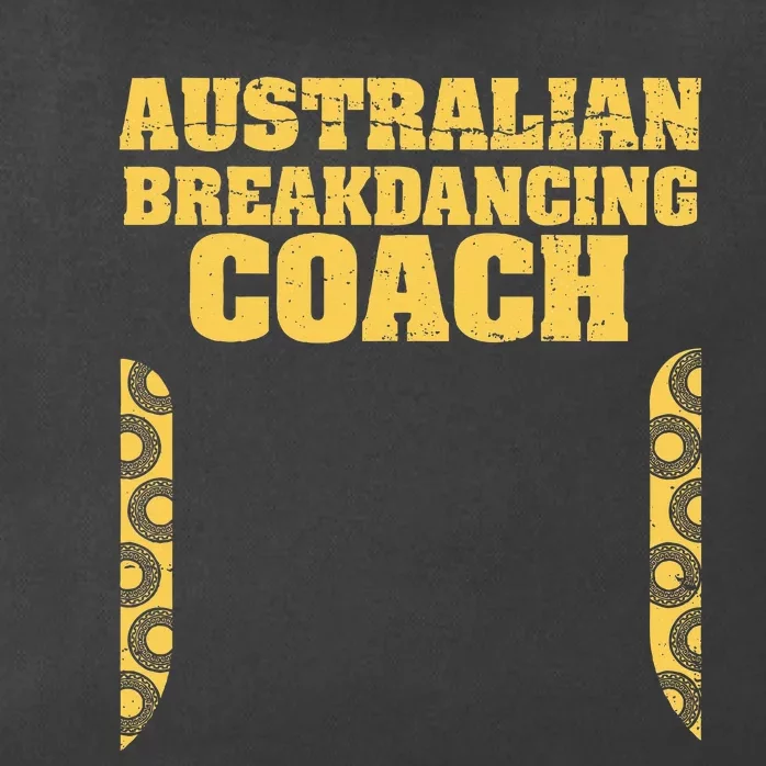 Australian Breakdancing Costume Coach Break Dancer Matching Zip Tote Bag