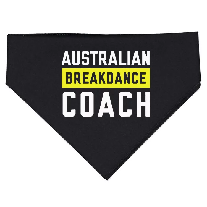 Australian Breakdancing Costume Coach Break Dancer Matching USA-Made Doggie Bandana