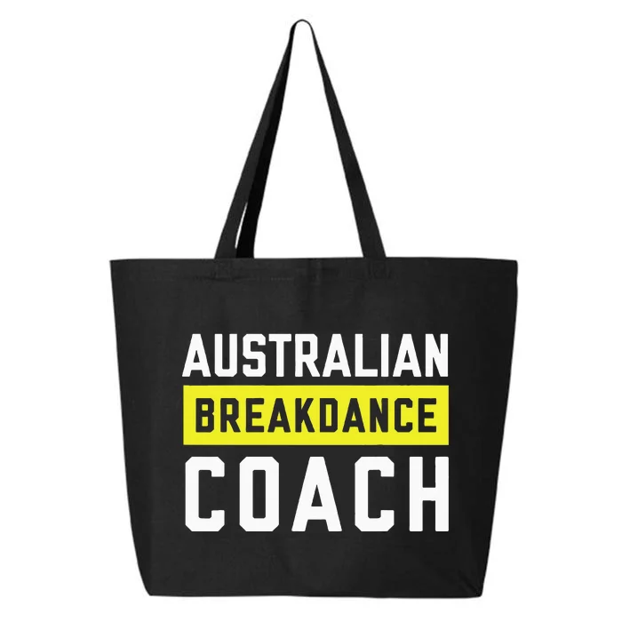 Australian Breakdancing Costume Coach Break Dancer Matching 25L Jumbo Tote