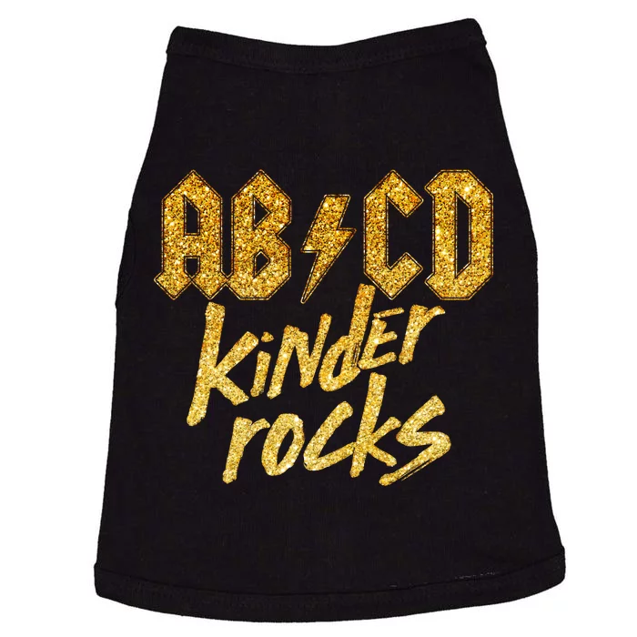 ABCD Kinder Rocks Doggie Tank