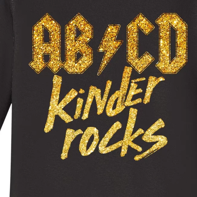 ABCD Kinder Rocks Baby Long Sleeve Bodysuit