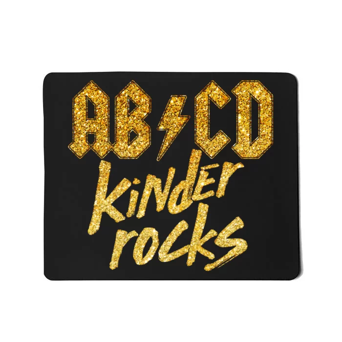 ABCD Kinder Rocks Mousepad