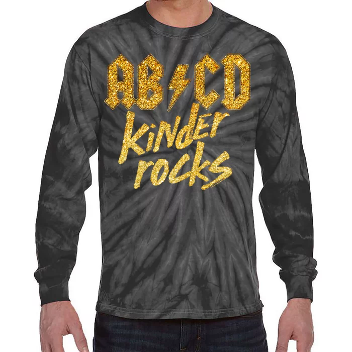 ABCD Kinder Rocks Tie-Dye Long Sleeve Shirt