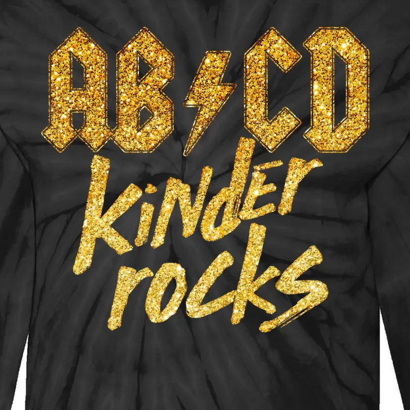 ABCD Kinder Rocks Tie-Dye Long Sleeve Shirt