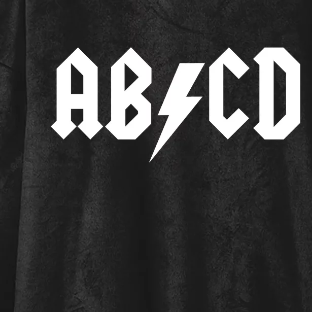 ABCD Rock Logo Hooded Wearable Blanket