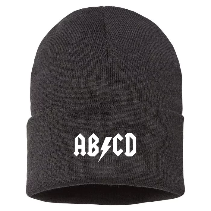 ABCD Rock Logo Sustainable Knit Beanie