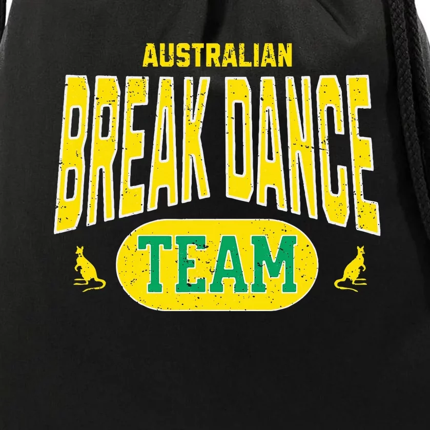 Australian Break Dance Costume Outfit For Halloween Drawstring Bag