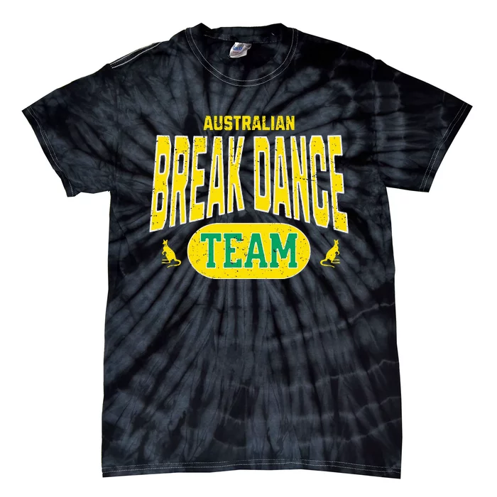 Australian Break Dance Costume Outfit For Halloween Tie-Dye T-Shirt