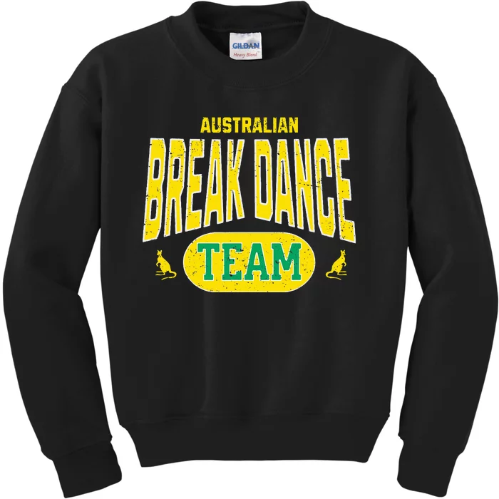 Australian Break Dance Costume Outfit For Halloween Kids Sweatshirt