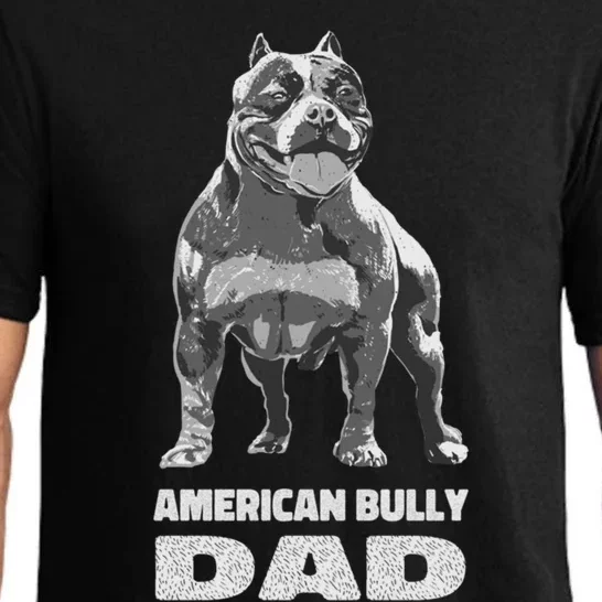 American Bulldog Dog Lover American Bully Dad Gift Pajama Set