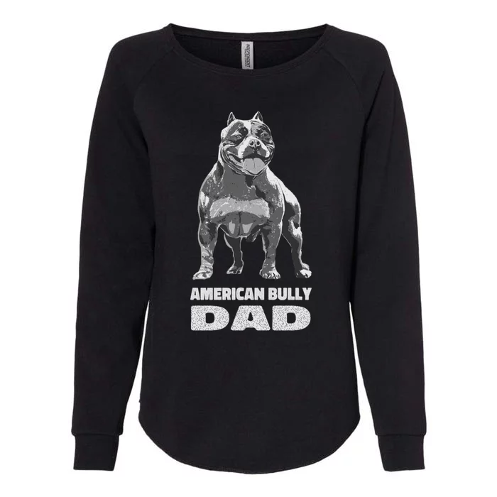 American Bulldog Dog Lover American Bully Dad Gift Womens California Wash Sweatshirt