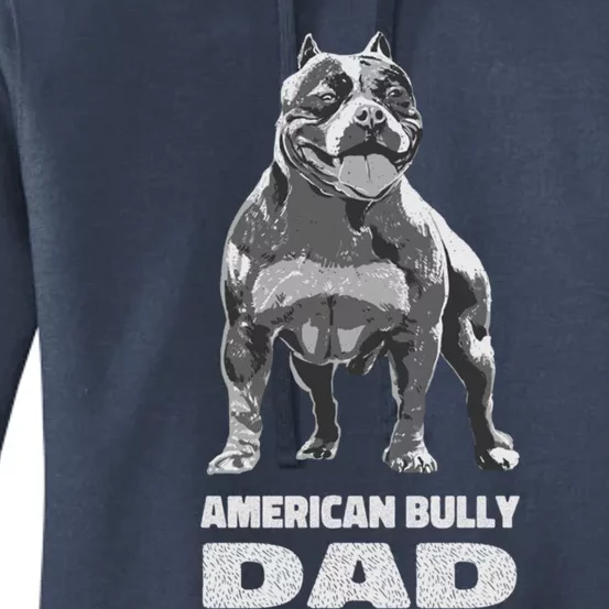 American Bulldog Dog Lover American Bully Dad Gift Women's Pullover Hoodie