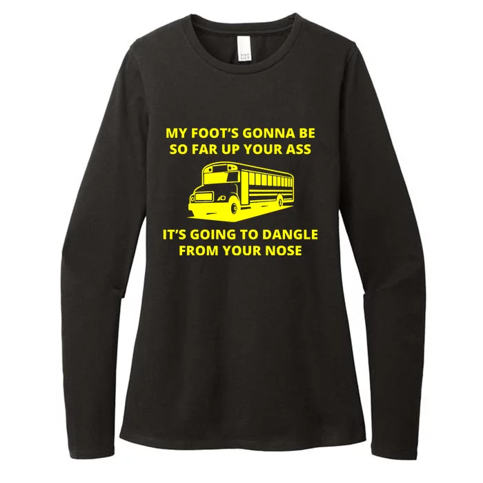 ANGRY BUS DRIVER OH BUS DRIVER Womens CVC Long Sleeve Shirt