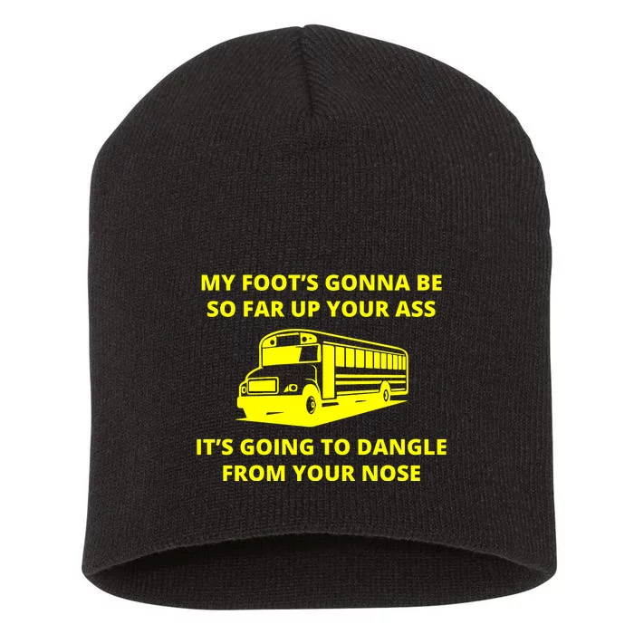 ANGRY BUS DRIVER OH BUS DRIVER Short Acrylic Beanie