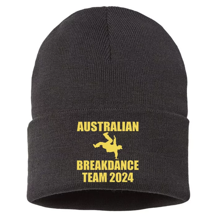 Australian Break Dancing Matching Team Outfit Sustainable Knit Beanie