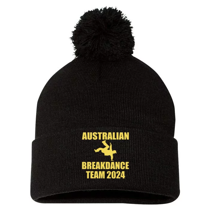 Australian Break Dancing Matching Team Outfit Pom Pom 12in Knit Beanie