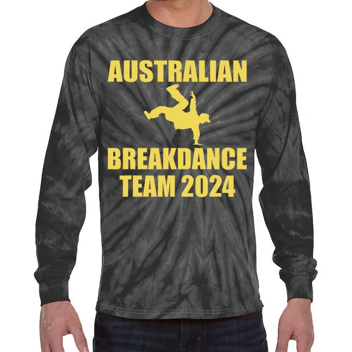 Australian Break Dancing Matching Team Outfit Tie-Dye Long Sleeve Shirt