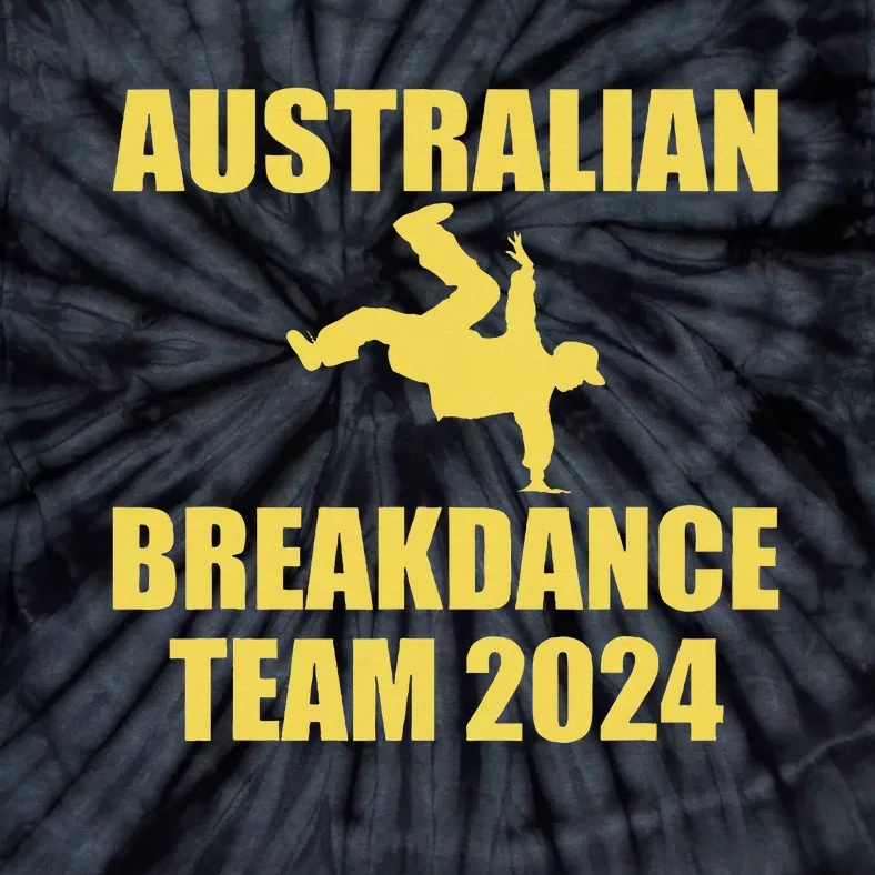 Australian Break Dancing Matching Team Outfit Tie-Dye T-Shirt