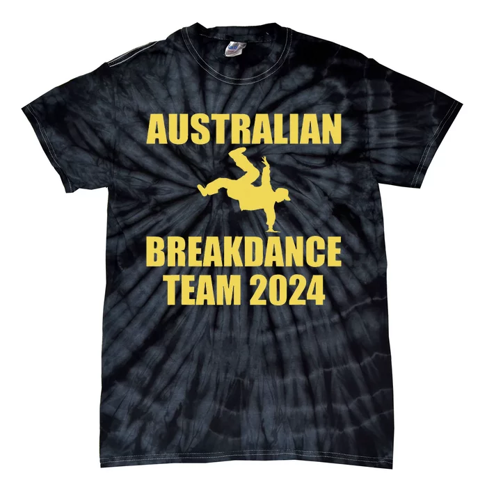 Australian Break Dancing Matching Team Outfit Tie-Dye T-Shirt