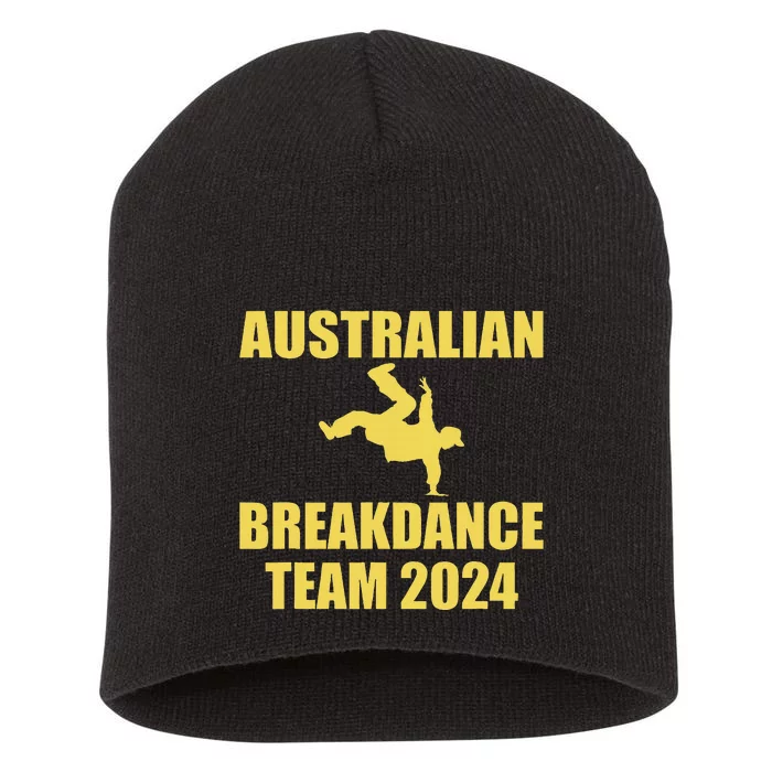 Australian Break Dancing Matching Team Outfit Short Acrylic Beanie