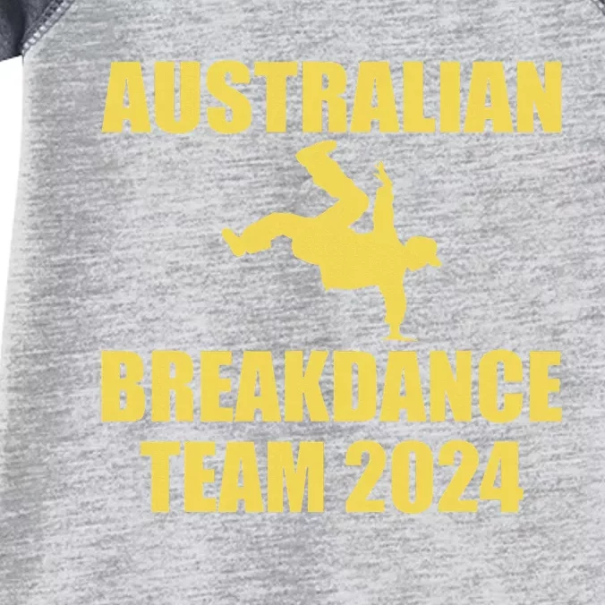 Australian Break Dancing Matching Team Outfit Infant Baby Jersey Bodysuit