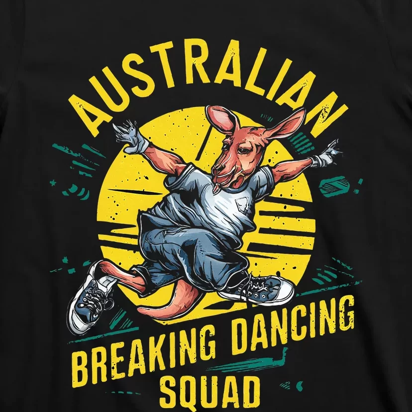 Australian Break Dancing Squad Kangaroo T-Shirt