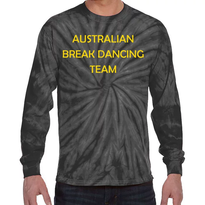 Australian Break Dance Team 2024 Australian Break Dance Team 2024 Tie-Dye Long Sleeve Shirt