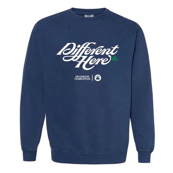 Alex Barth Different Here Franklin Templeton Garment-Dyed Sweatshirt