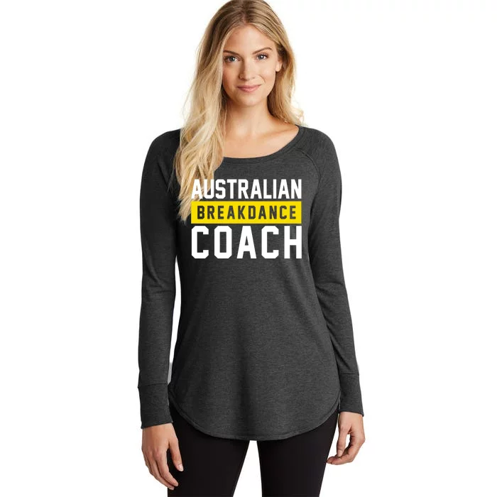 Australian Break Dancer Coach Costume Women's Perfect Tri Tunic Long Sleeve Shirt