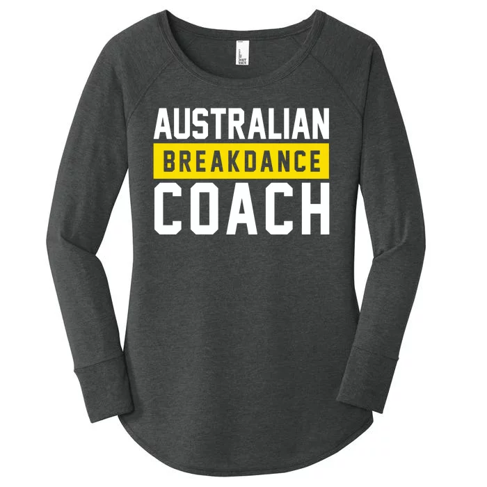 Australian Break Dancer Coach Costume Women's Perfect Tri Tunic Long Sleeve Shirt