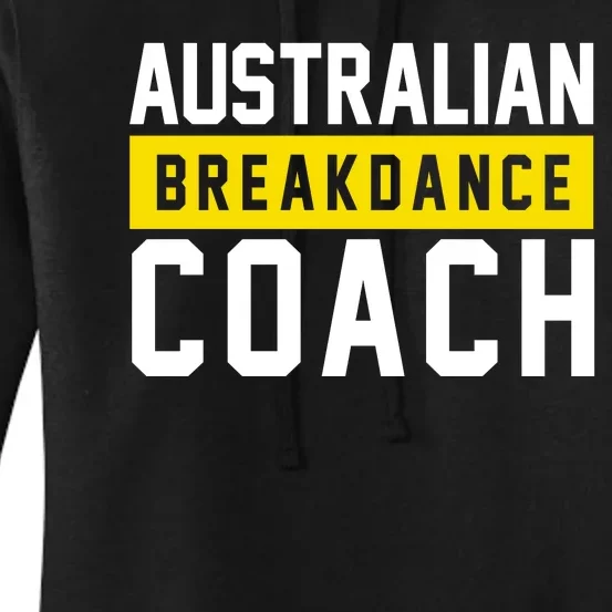 Australian Break Dancer Coach Costume Women's Pullover Hoodie