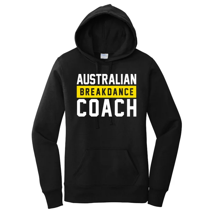 Australian Break Dancer Coach Costume Women's Pullover Hoodie