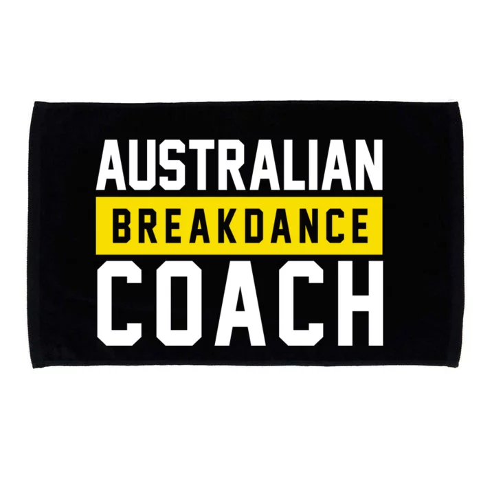 Australian Break Dancer Coach Costume Microfiber Hand Towel