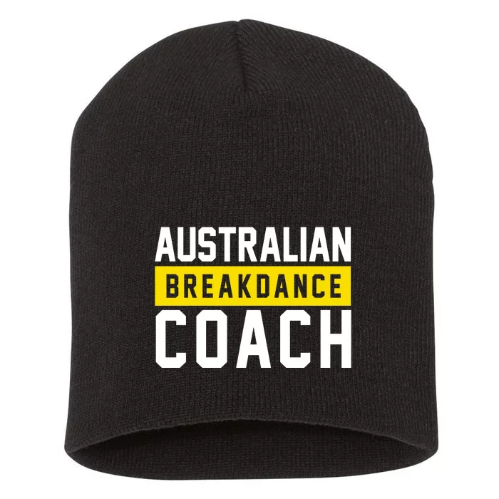 Australian Break Dancer Coach Costume Short Acrylic Beanie