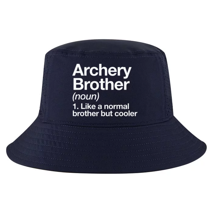 Archery Brother Definition Funny Sports Cool Comfort Performance Bucket Hat