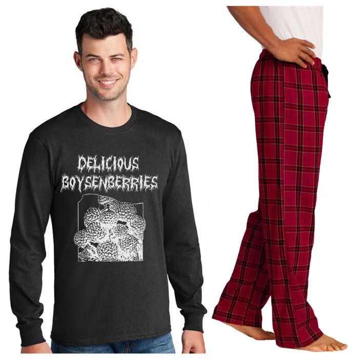 Arcane Bullshit Delicious Boysenberries Long Sleeve Pajama Set