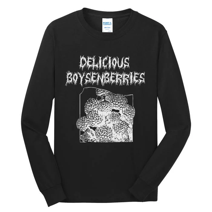 Arcane Bullshit Delicious Boysenberries Tall Long Sleeve T-Shirt